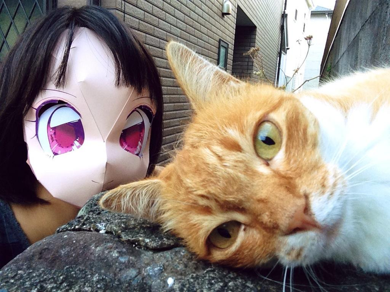 Illustration for article titled When Anime Faces and Reality Meet, Things Get Freaky